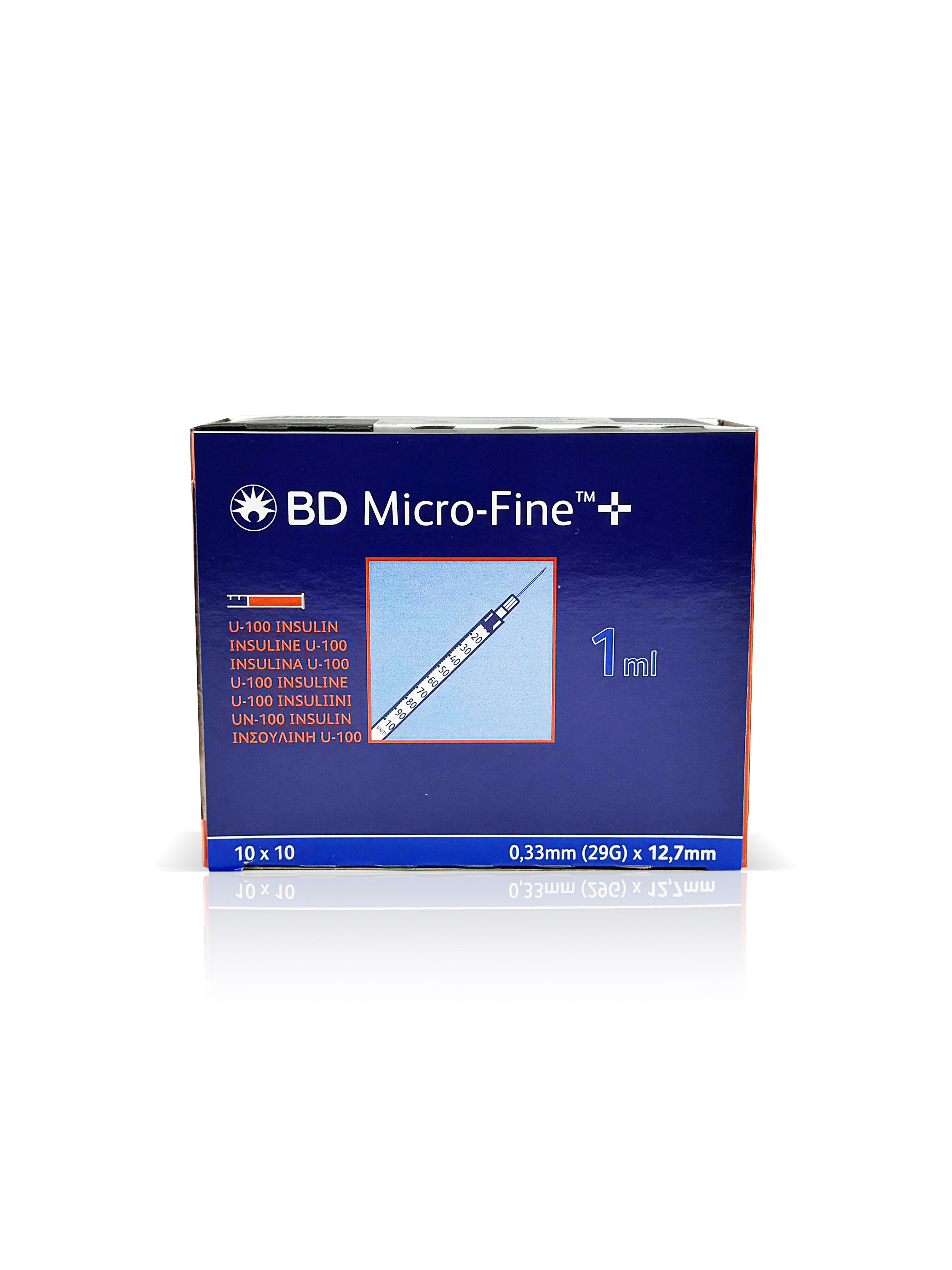 BD Micro-Fine 1ml 29G (x100)