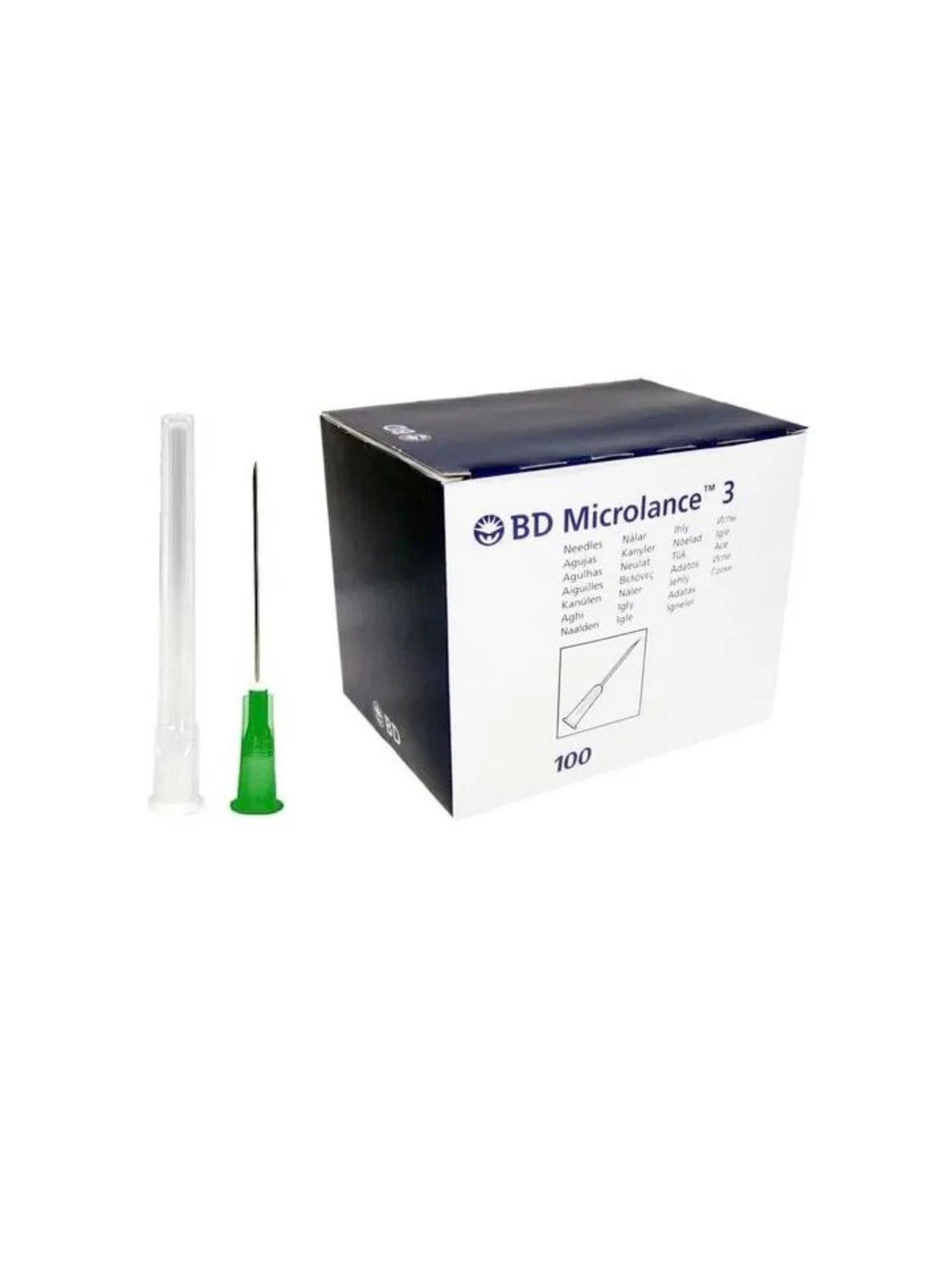 BD Microlance Green 21G 40mm (x100)