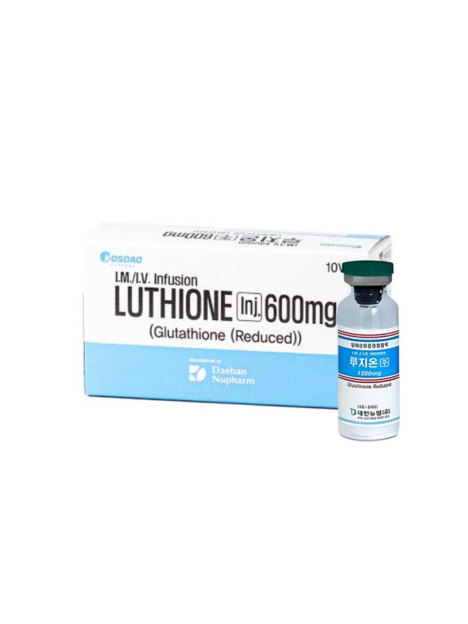 Luthione Skin Whitening 1200mg X 10 Vials