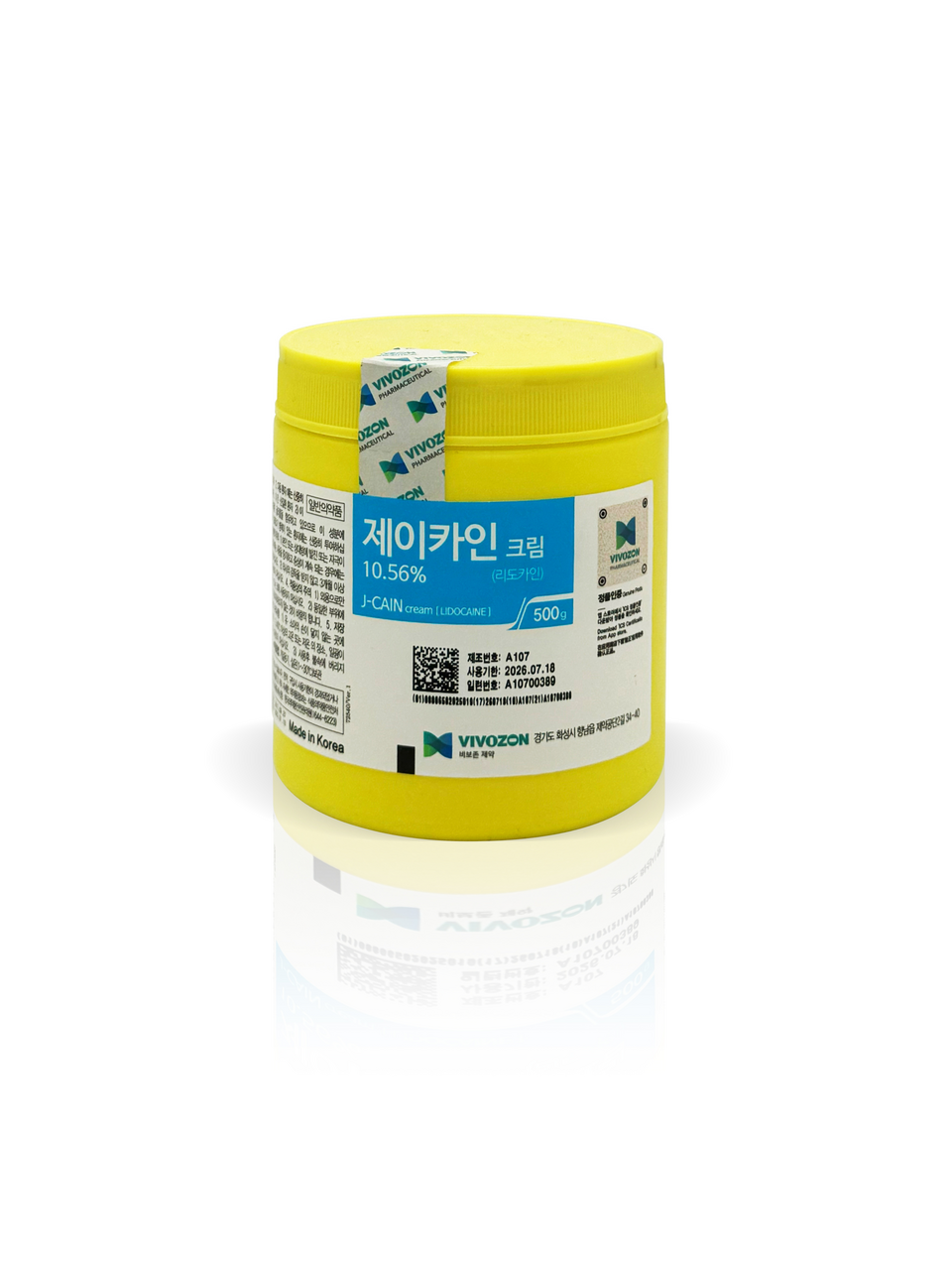 J Cain 10.56% 500g Numbing Cream